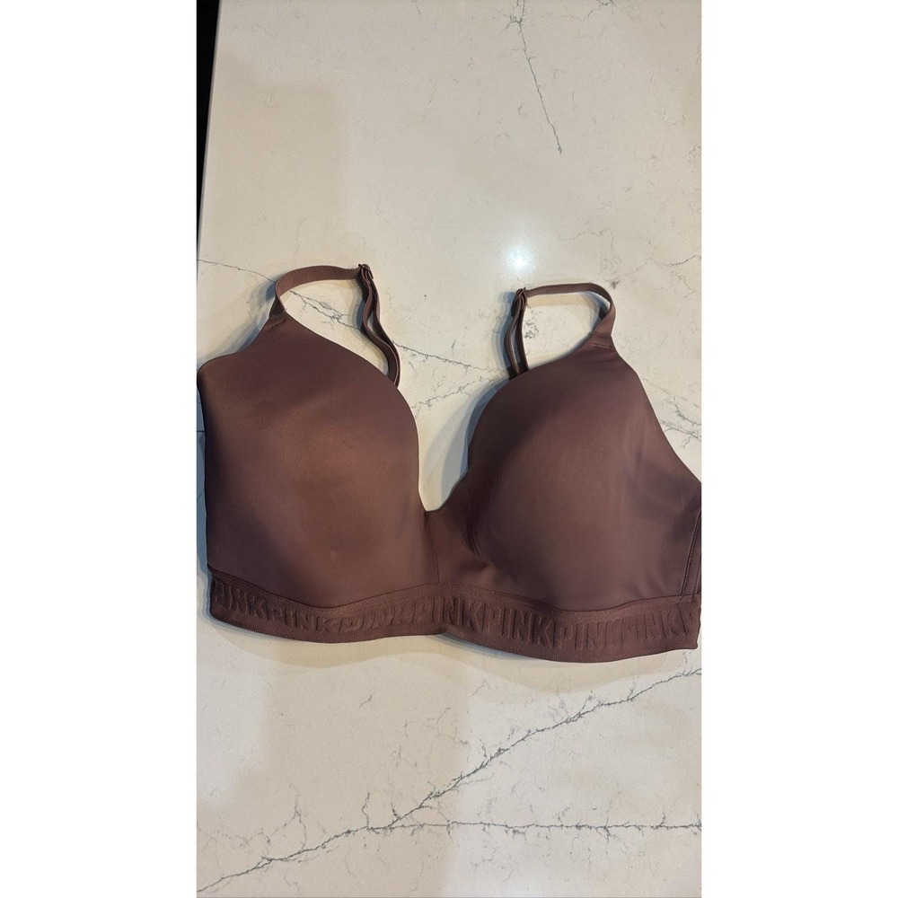 Victoria's Secret Wear Everywhere Wireless Lightly Lined Bra Brown 34C